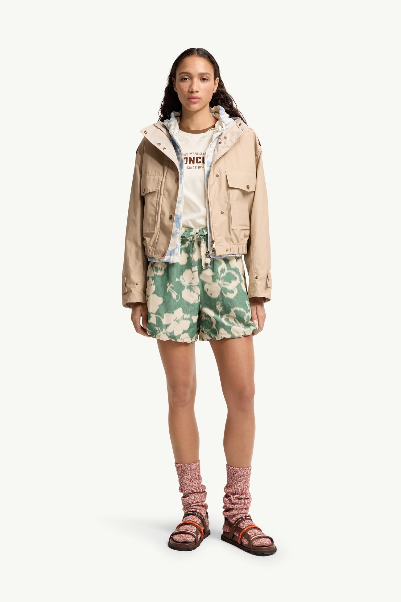 Carex ํ๋ ์ฝํผ ํผ๋ฐฉ ํฌํ๋ฆฐ ์ฌํท ์ฌ์ฑ ๋ฒ ์ด์ง Moncler 0